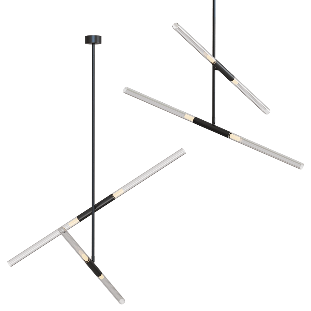 Odeon Light - Pendant lamp Soho 4307/4 3D Model