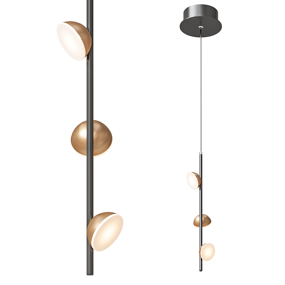 Odeon Light - Pendant lamp Verica 4156/9L 3D Model