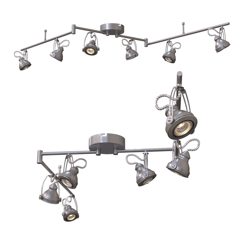 Odeon Light - Spotlight BRETA 3807/6C 3D Model