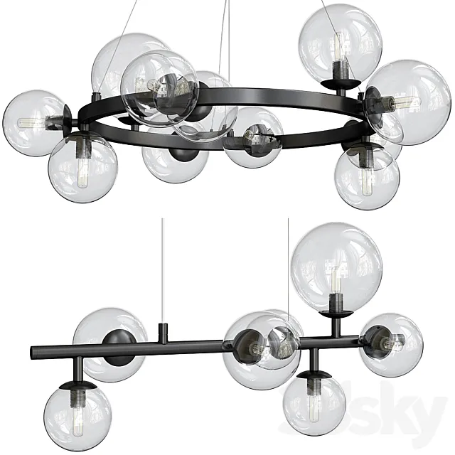 Odeon Light Tovi Set-2 3D Model