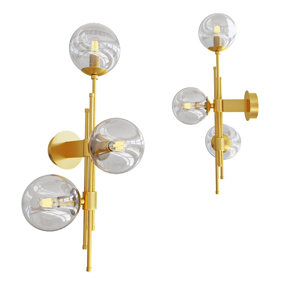 Odeon Light - Wall lamp Brazeri 4799/3W 3D Model