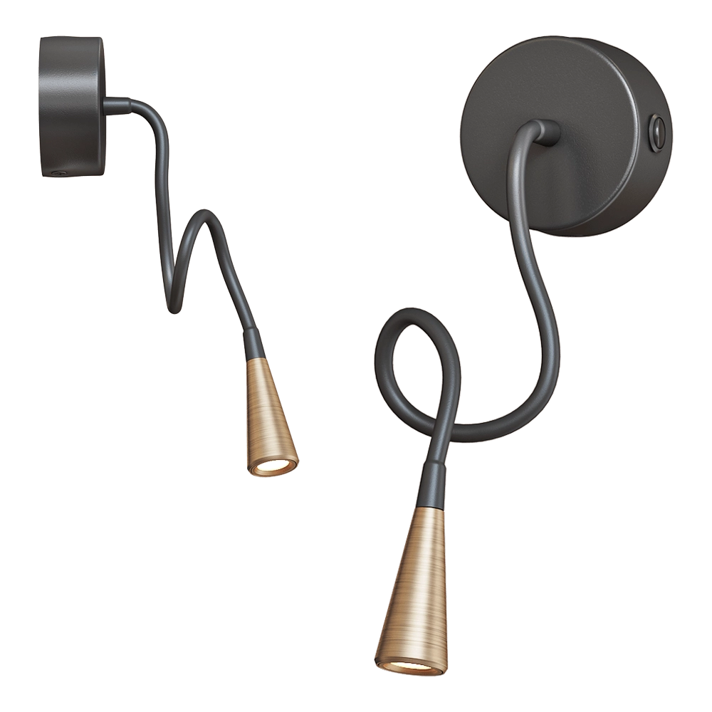 Odeon Light - Wall lamp Odds 4289/3WL 3D Model