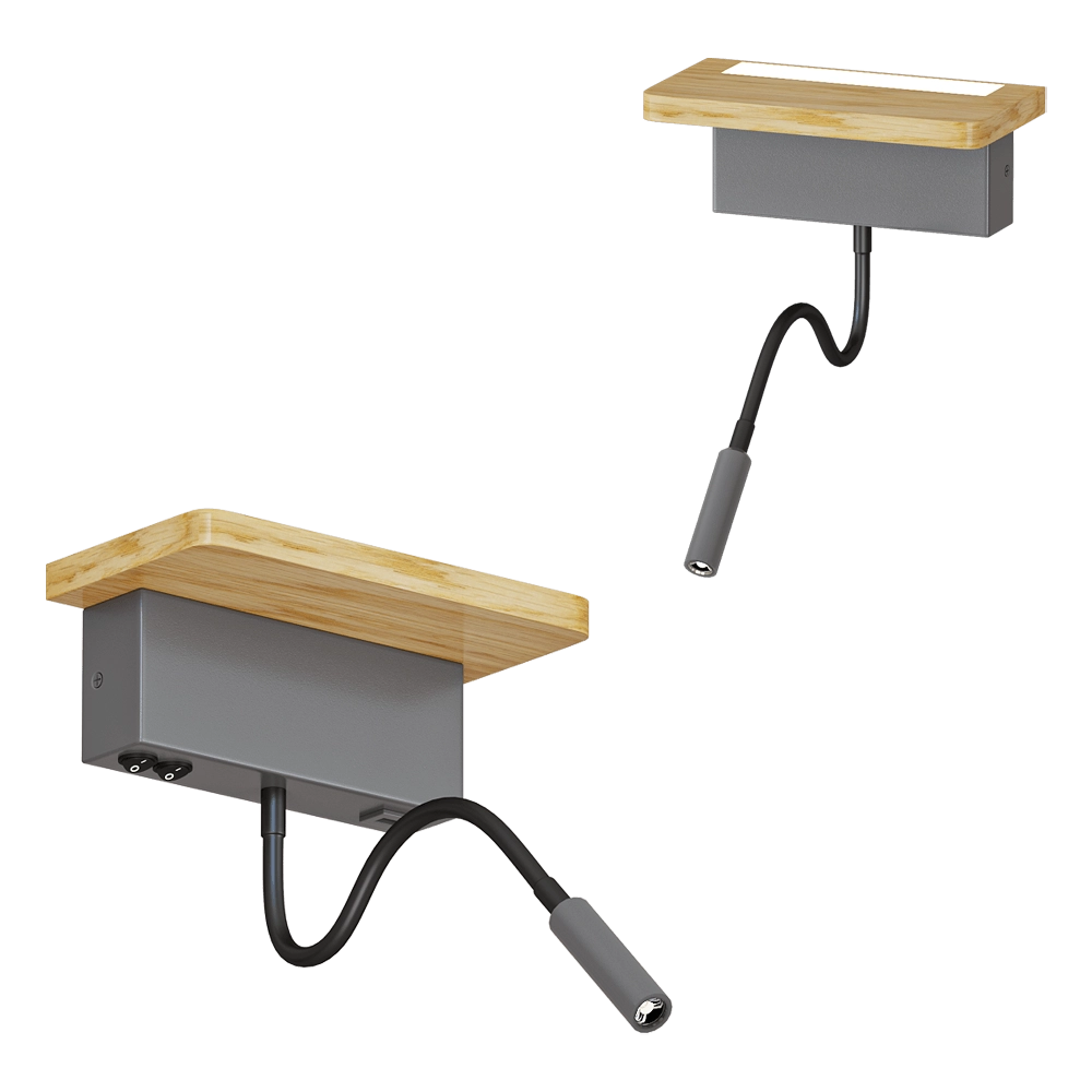 Odeon Light - Wall lamp Woody 3868/8WL 3D Model