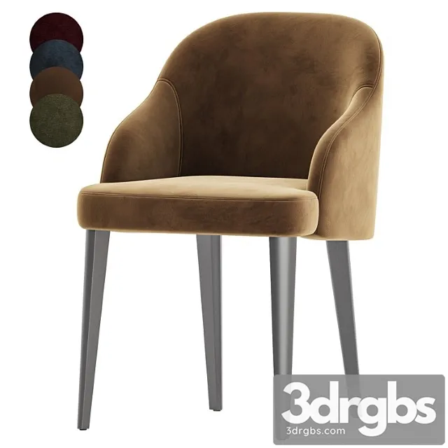 Odette Chair Set 1 1 3D Model Free