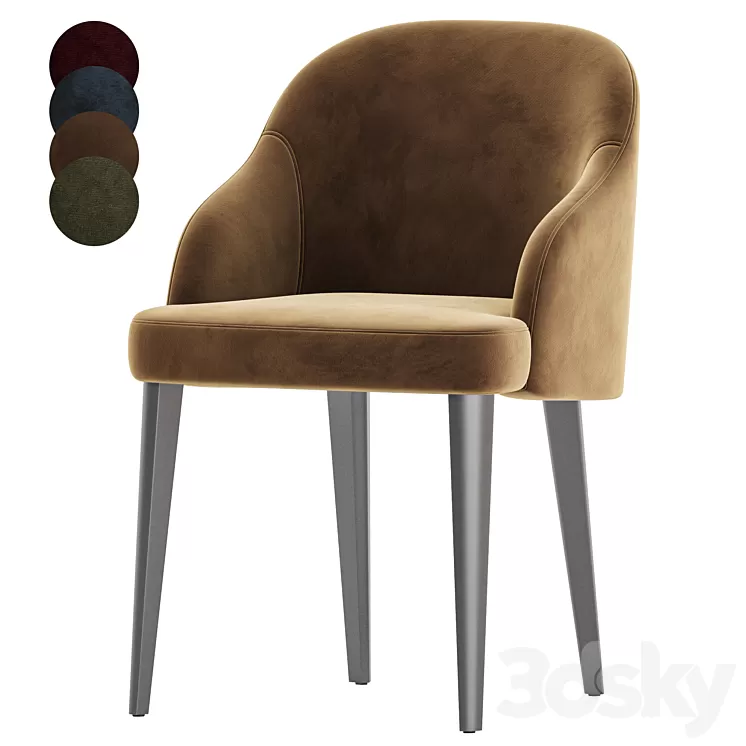 odette chair set 1 3D Model Free