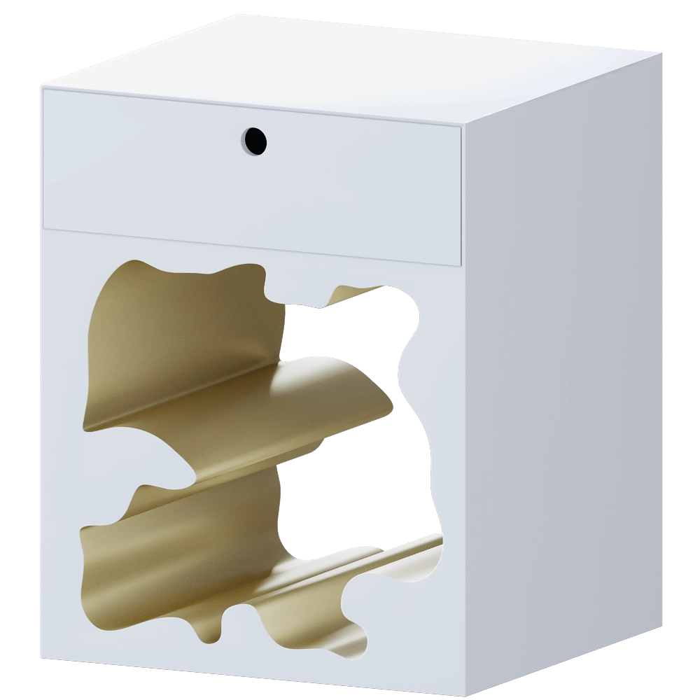 ODINGENIY - Bedside table Escaler 3D Model