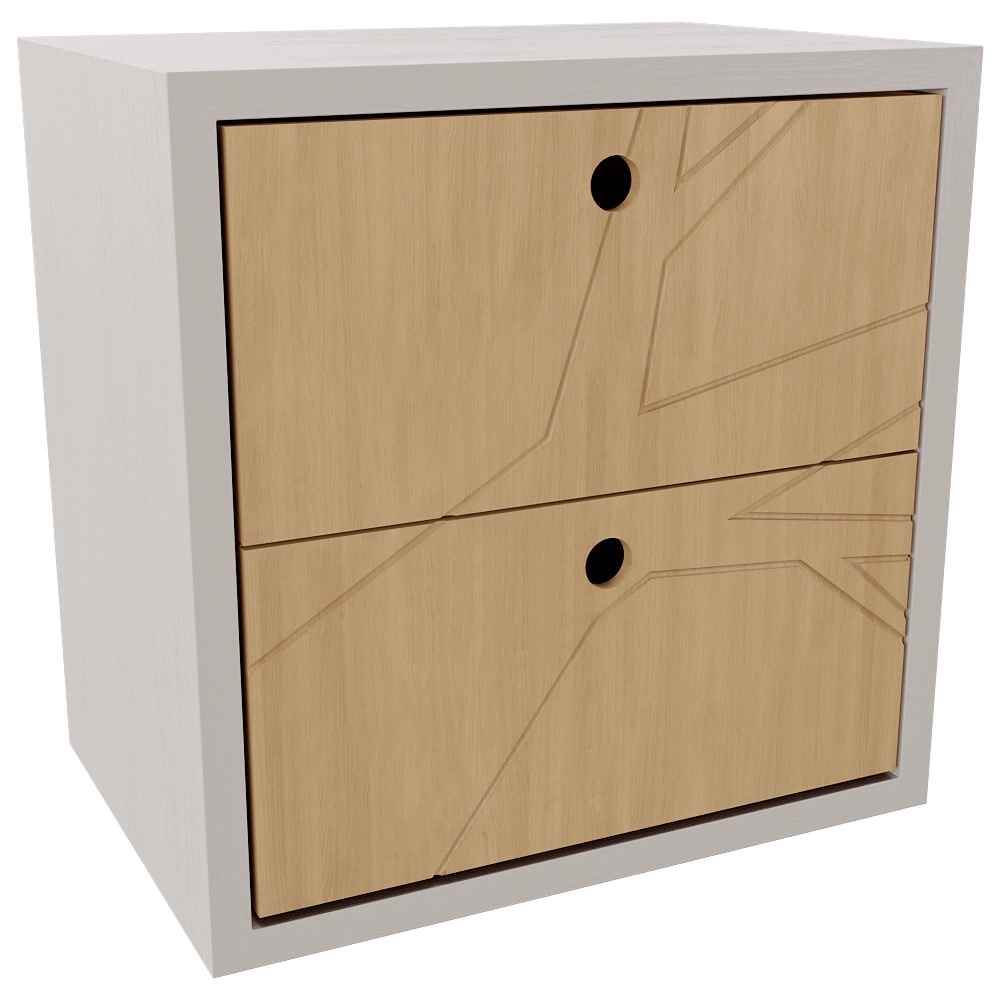 ODINGENIY - Bedside table Loria 3D Model
