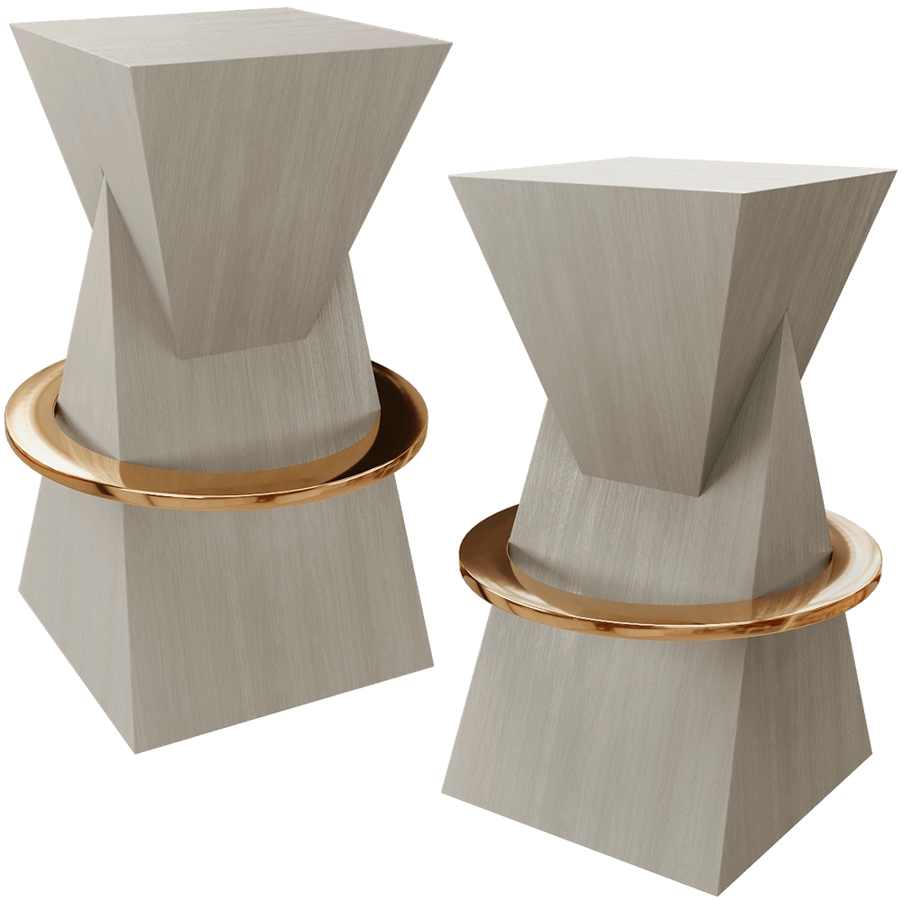 ODINGENIY - Pedestal - Bar stool Jupiter 3D Model