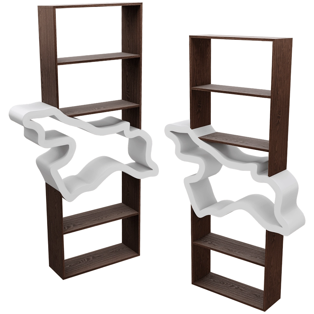 ODINGENIY - Shelving unit Crown-2 3D Model