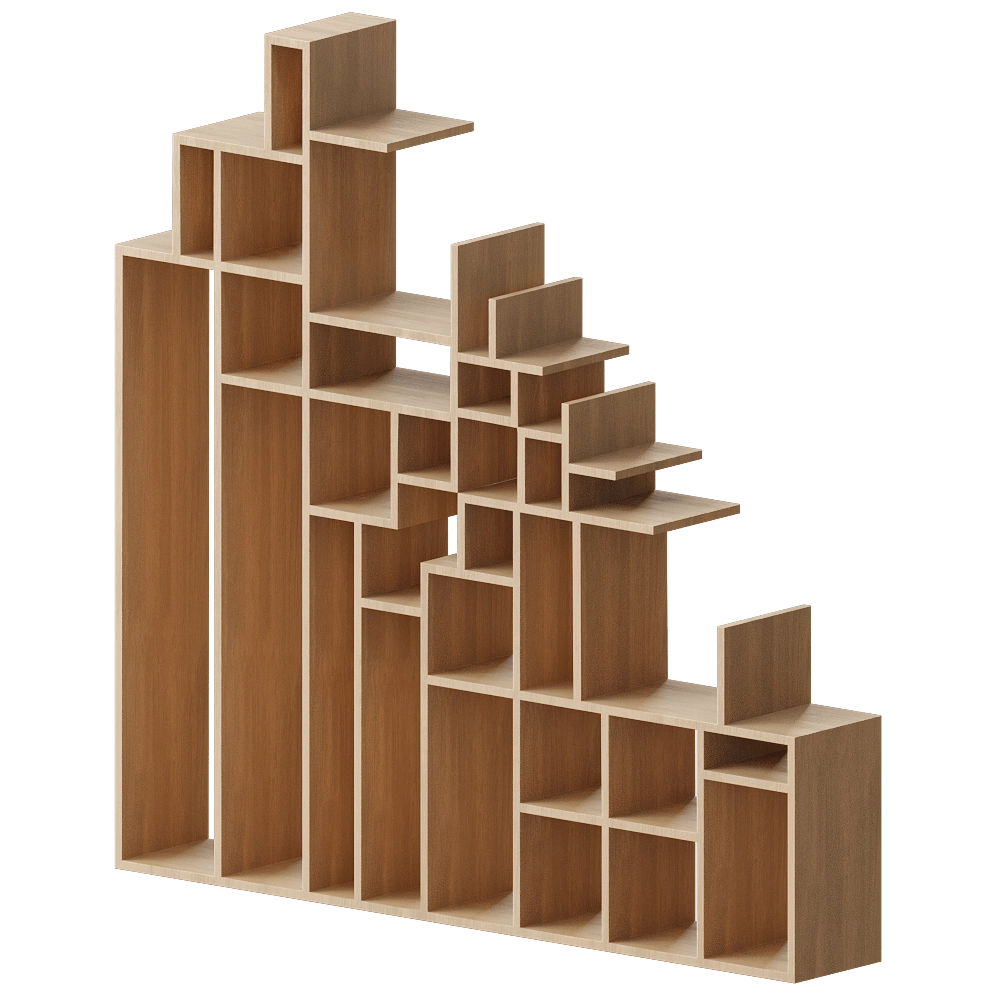 ODINGENIY - Shelving unit Grivuaz 3D Model