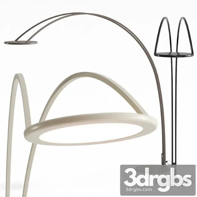 Odissea Floor Lamp By Tonin Casa 3D Model Free