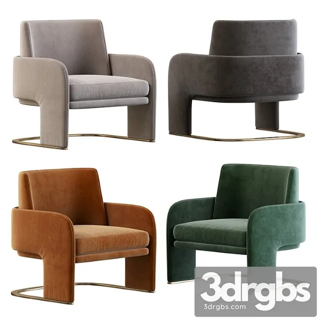 Odisseia armchair by dooq 3D Model Free