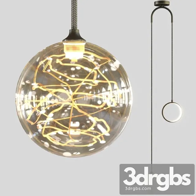 Ofelia Black Lampatron 3D Model Free