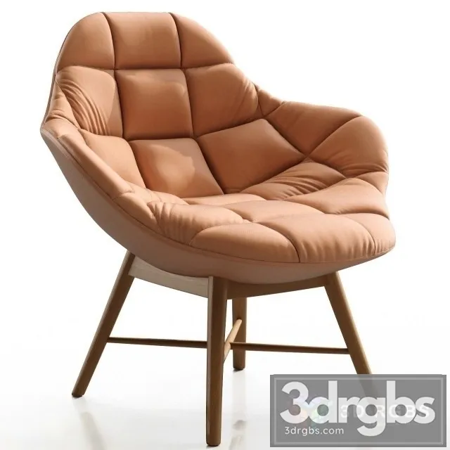 Offecct Palma Armchair 3D Model Free