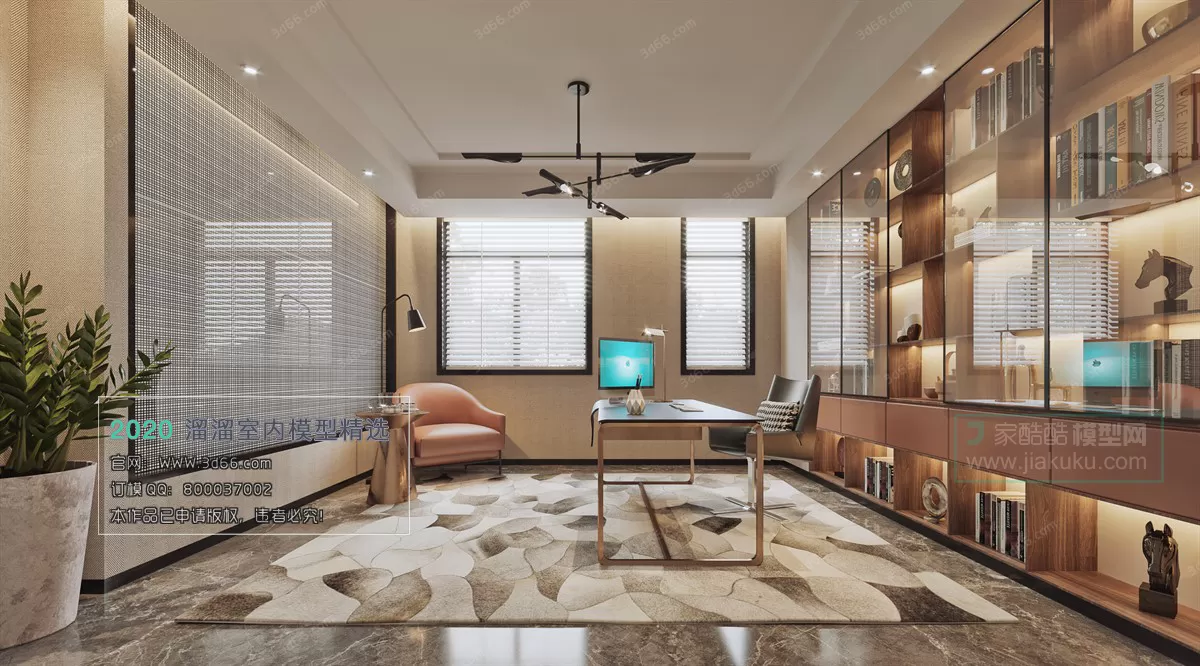 OFFICE – 3D MODELS – MODERN STYLE – 011