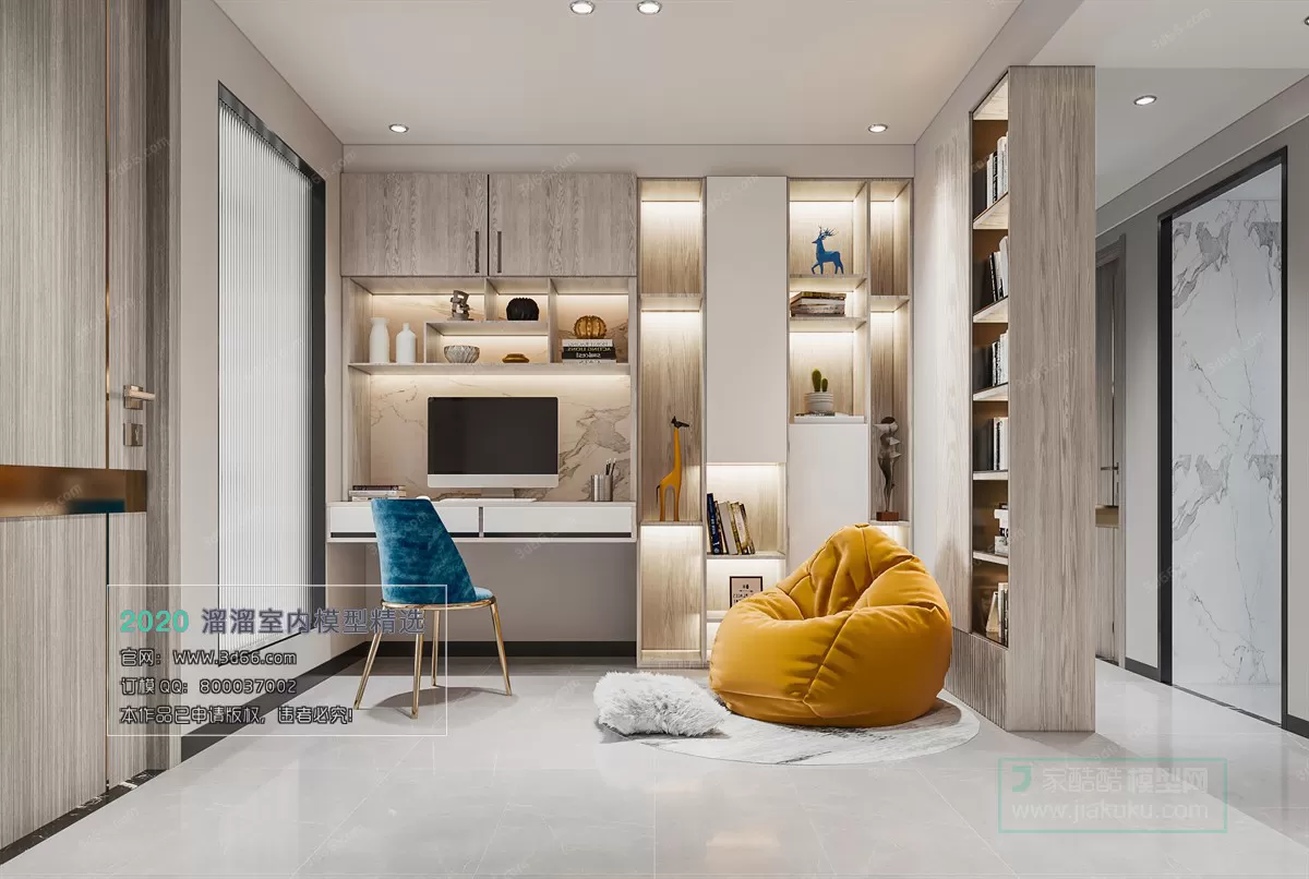 OFFICE – 3D MODELS – MODERN STYLE – 010