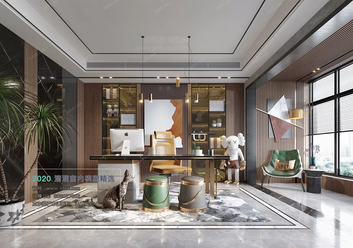 OFFICE - 3D MODELS - MODERN STYLE