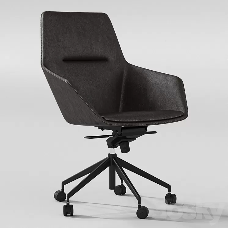 Office arm chair 3D Model