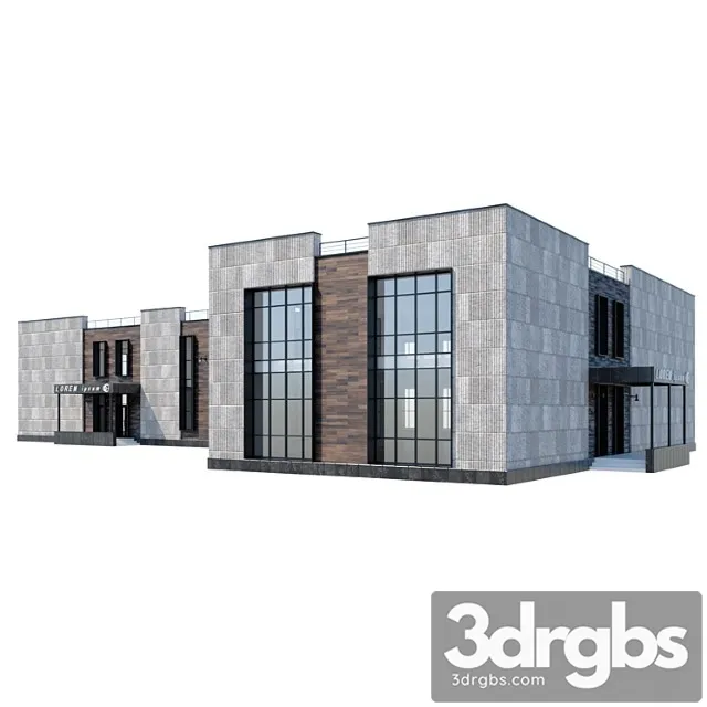 Office building 2 3D Model Download
