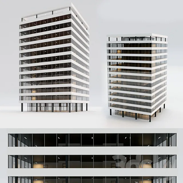 Office building. 3DModel