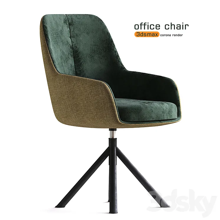 office chair 3D Model Free