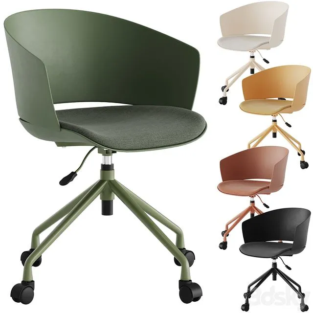 Office chair Ashley 3D Model