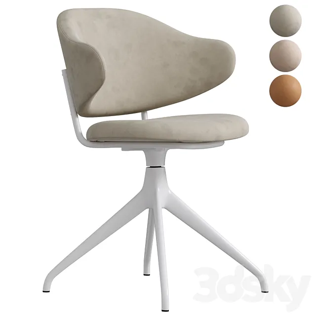 OFFICE CHAIR HOLLY by Calligaris 3D Model