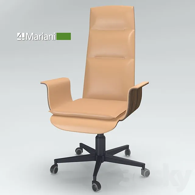 Office chair i4 Mariani Wing 3D Model