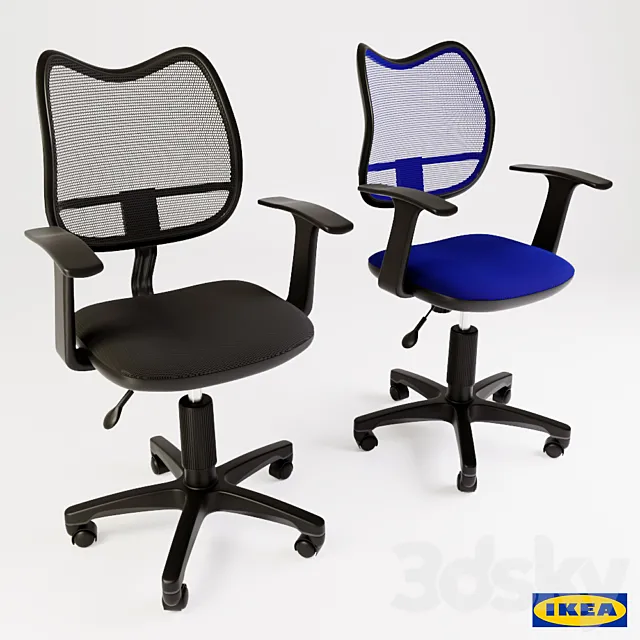 Office chair IKEA 3D Model
