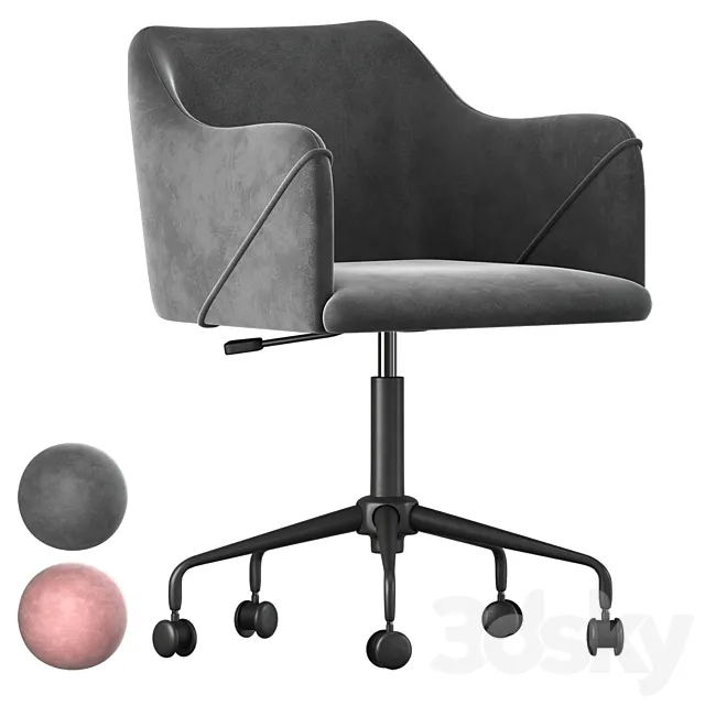 Office chair Jamal from Stoolgroup 3D Model