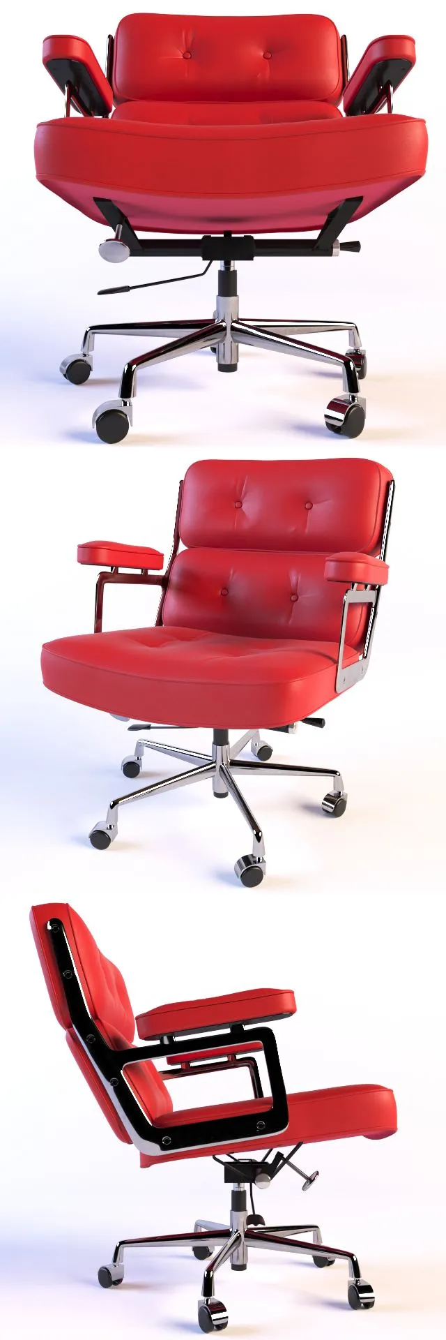 Office chair Lobby 3D Model