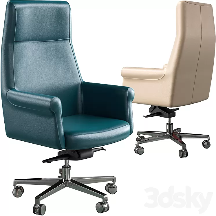 Office chair Milani Andy 3D Model