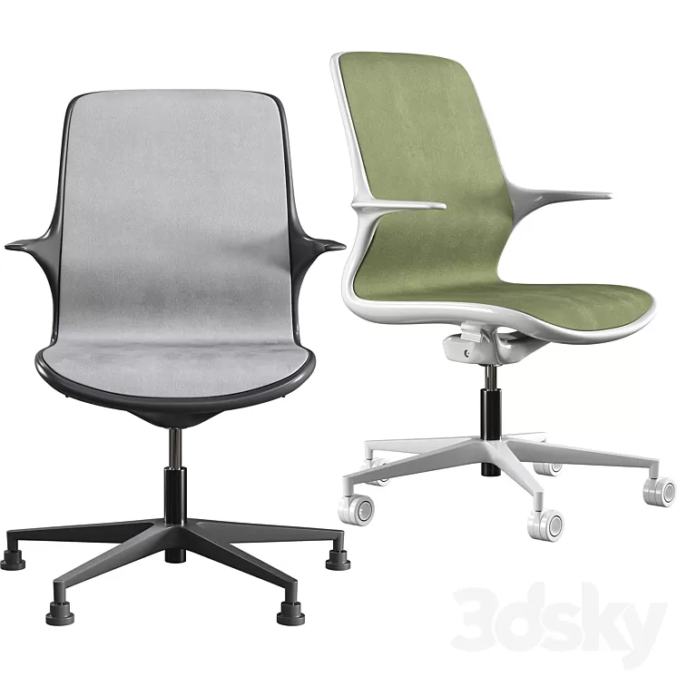 Office chair Milani Loop 3D Model