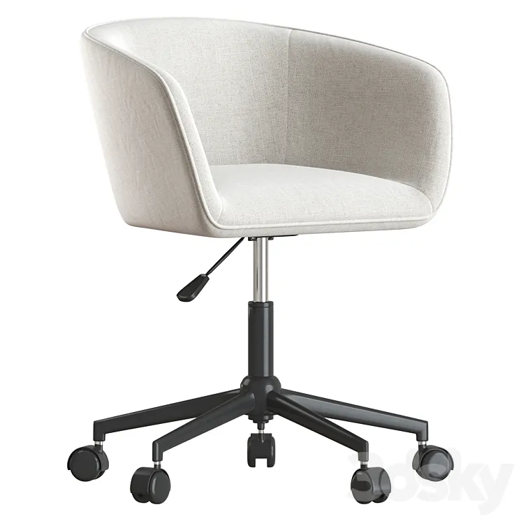 Office chair Mitis by La Redoute 3D Model Free