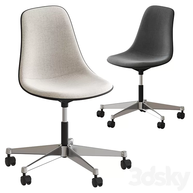 Office chair PSCC by Vitra 3D Model Free