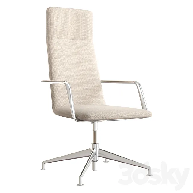 Office chair Torino by La Redoute 3D Model