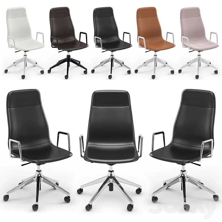 Office chair Viv Herman Miller 3D Model
