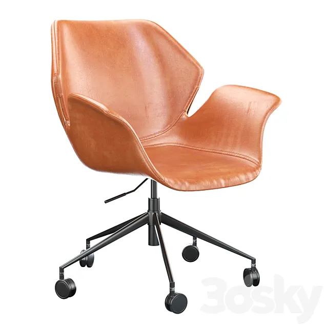 Office chair Zuiver Nikki 3D Model