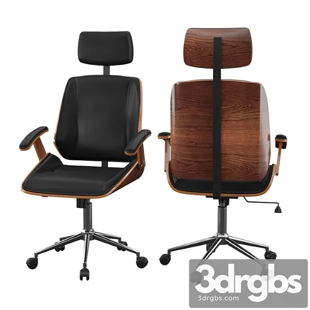 Office chairs 2 3D Model Free