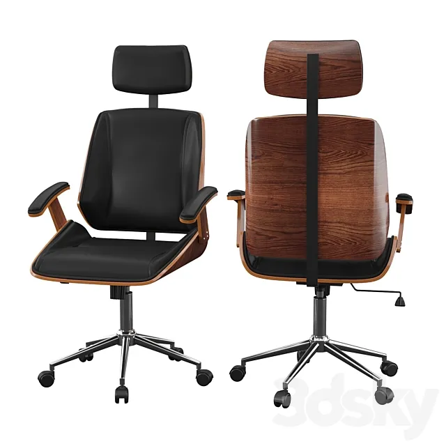 Office chairs 3D Model
