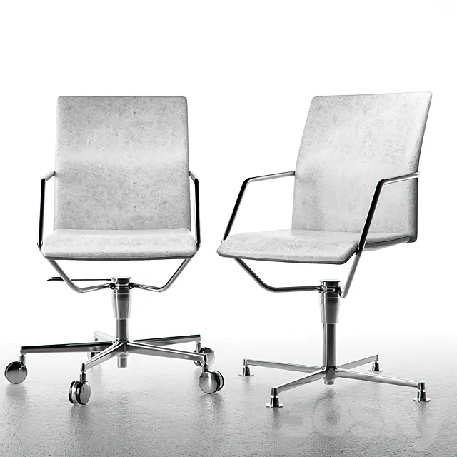 Office chairs Tempo from Sitia 3D Model