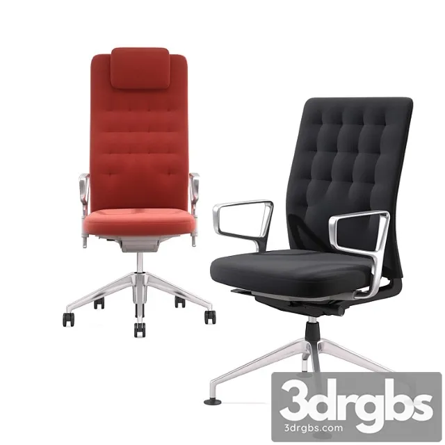 Office Chairs Vitra Eid Trim 3D Model Free