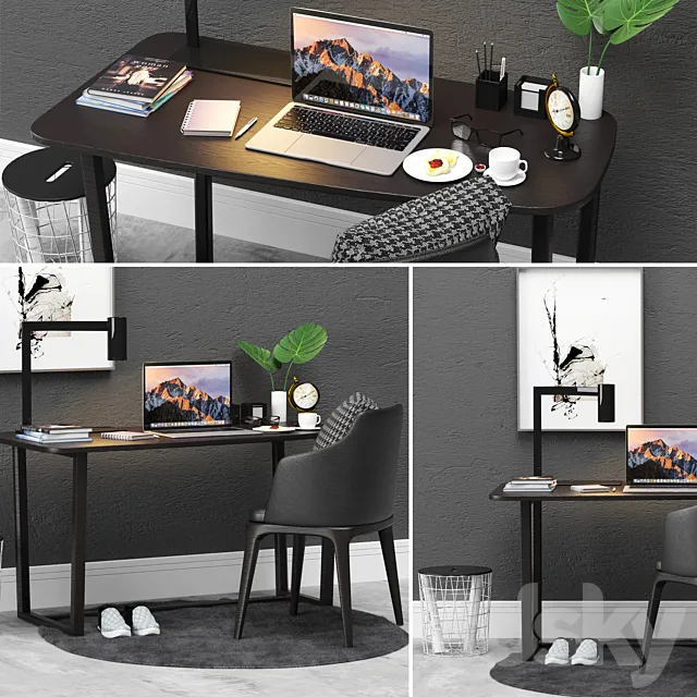 Office Concorde Poliform 3D Model