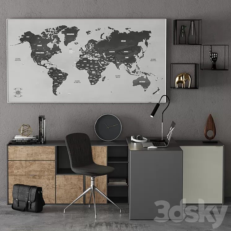Office Copenhagen BoConcept 3D Model