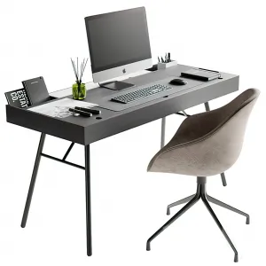 Office Desk - Table - 3D - 002