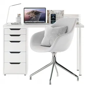 Office Desk - Table - 3D - 004