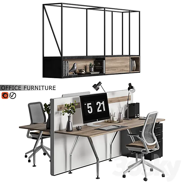 office furniture 11 3DModel