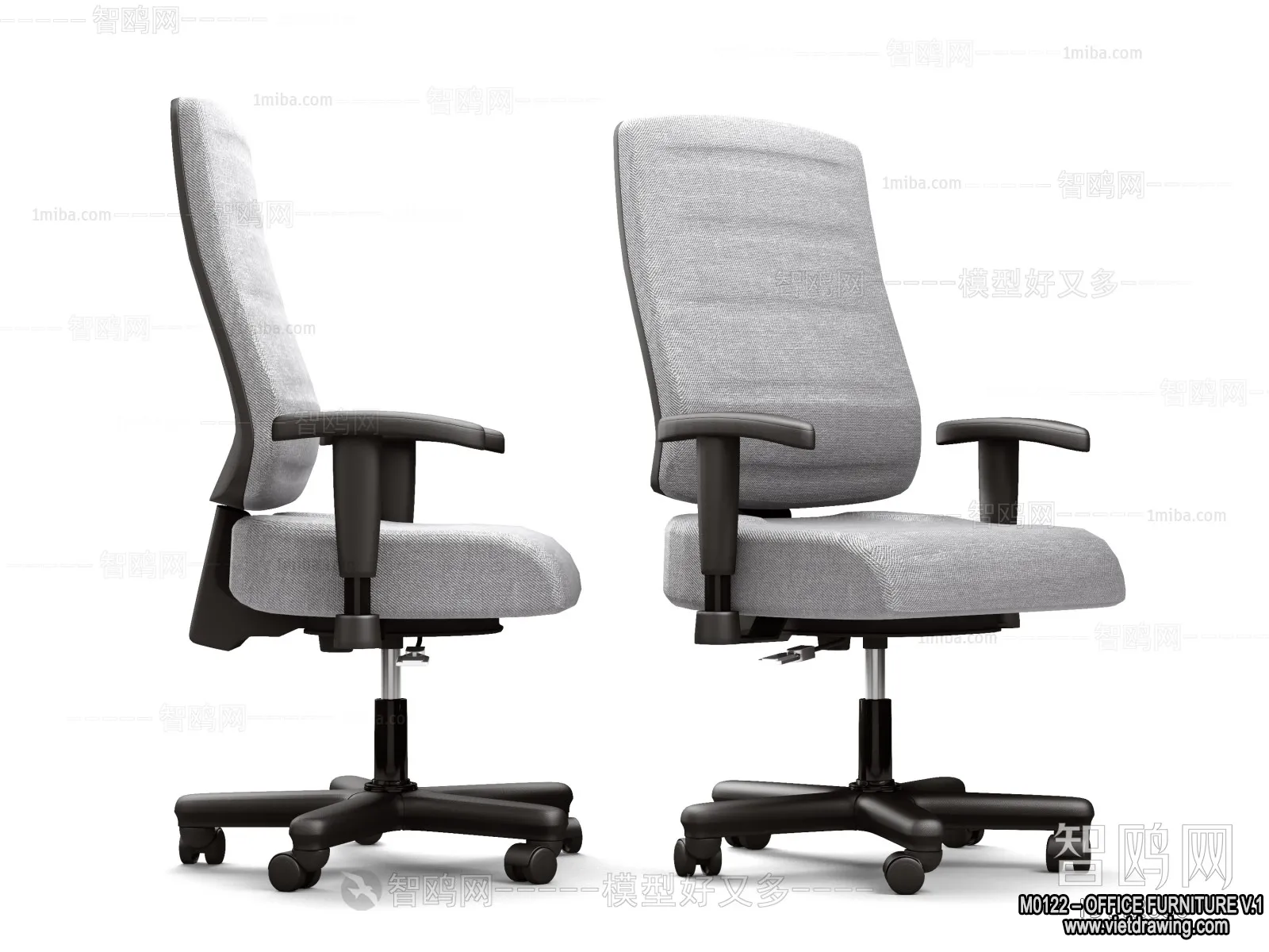 Office Furniture - 3D Models - Modern Style - 017
