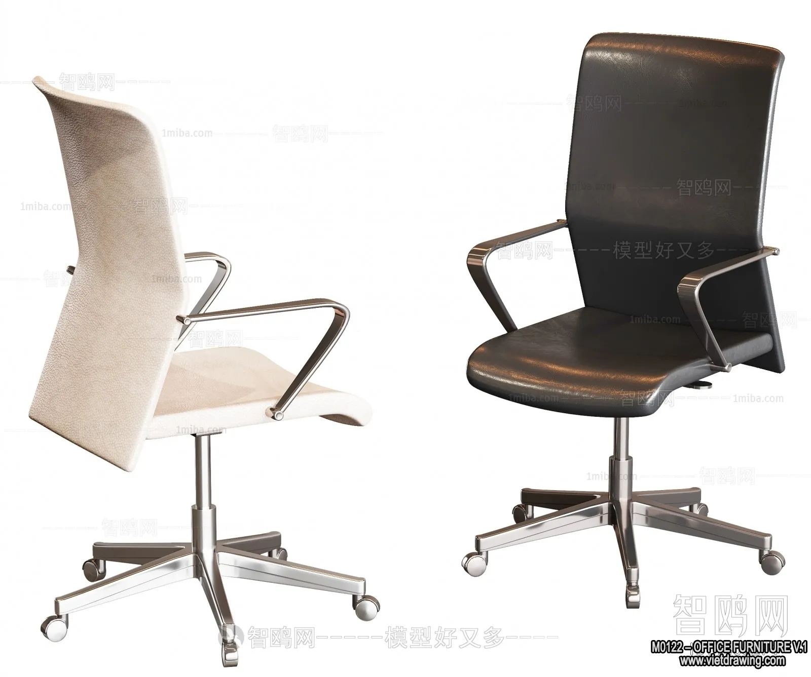 Office Furniture - 3D Models - Modern Style - 028