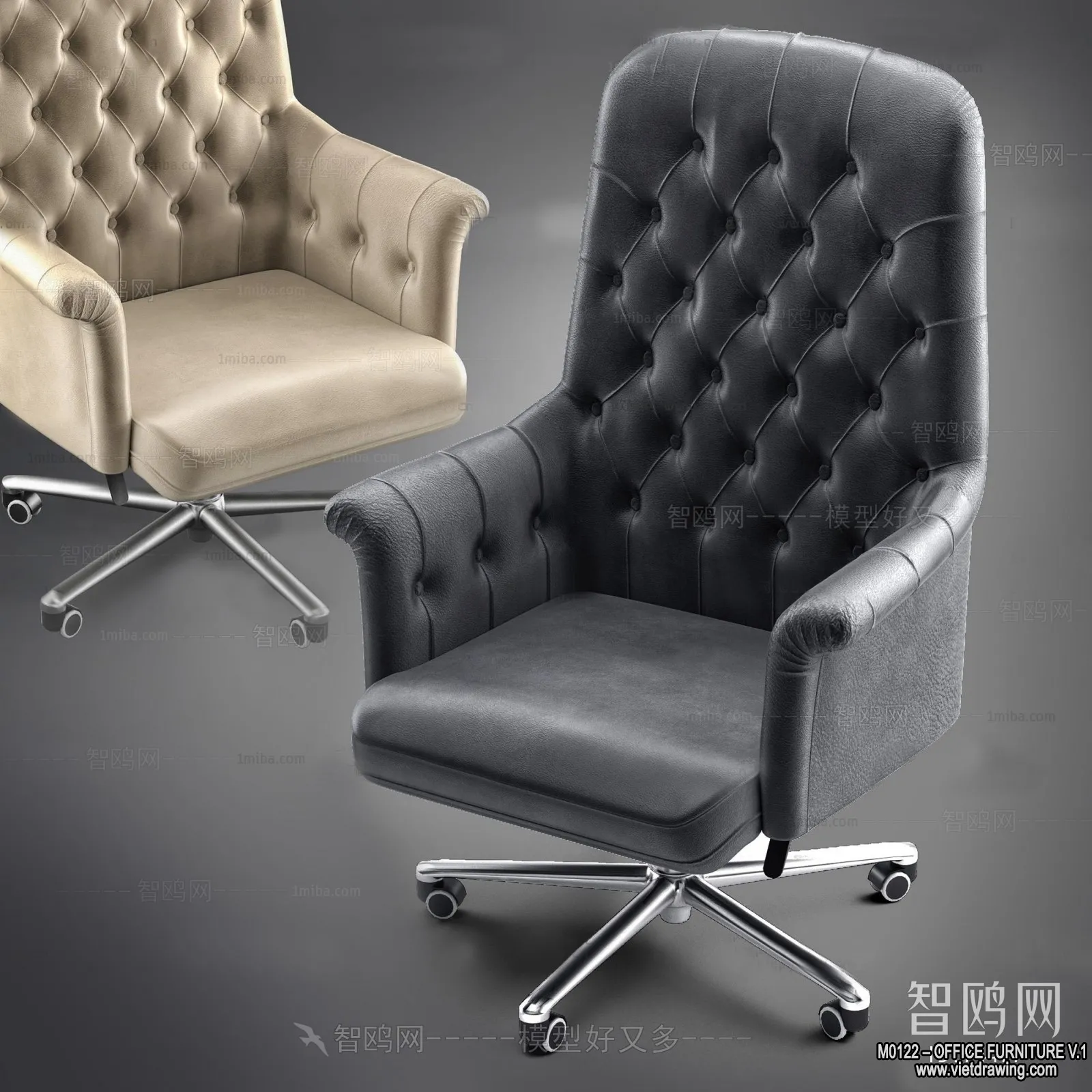 Office Furniture - 3D Models - Modern Style - 029